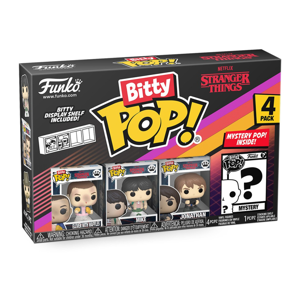 Набір ігрових фігурок Одинадцять Bitty POP! 83663 серії "Дивні дива"