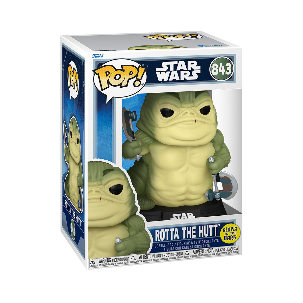 Ігрова фігурка Funko POP! серії "Мандалорець і Ґроґу" - Ротта Хатт (GW)