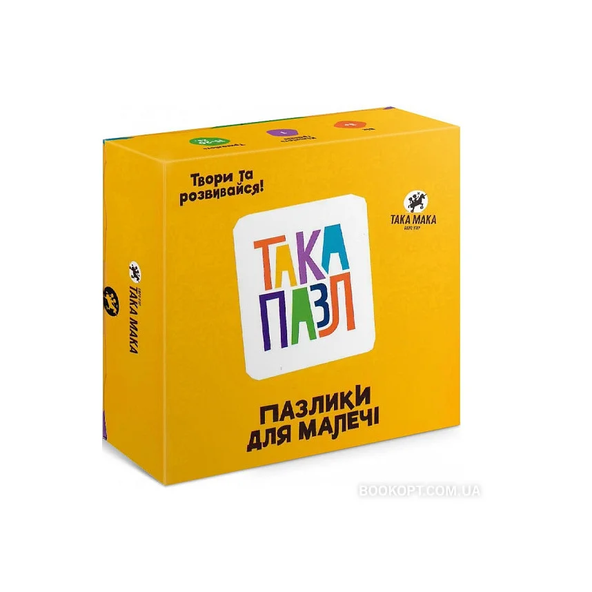 Дитячи Пазли "Песик" Така Мака 960223 6 елементів — фото 3