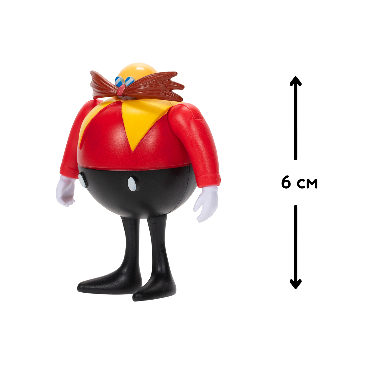 Ігрова фігурка з артикуляцією Sonic the Hedgehog - Класичний Доктор Еггман (6 cm) — фото 3