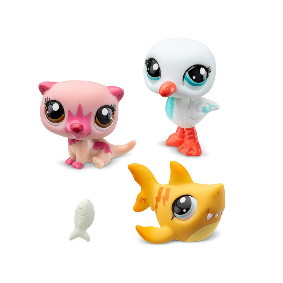 Ігровий набір "Настрій острова" Littlest Pet Shop 00556 аксесуари та 3 фігурки — фото 2