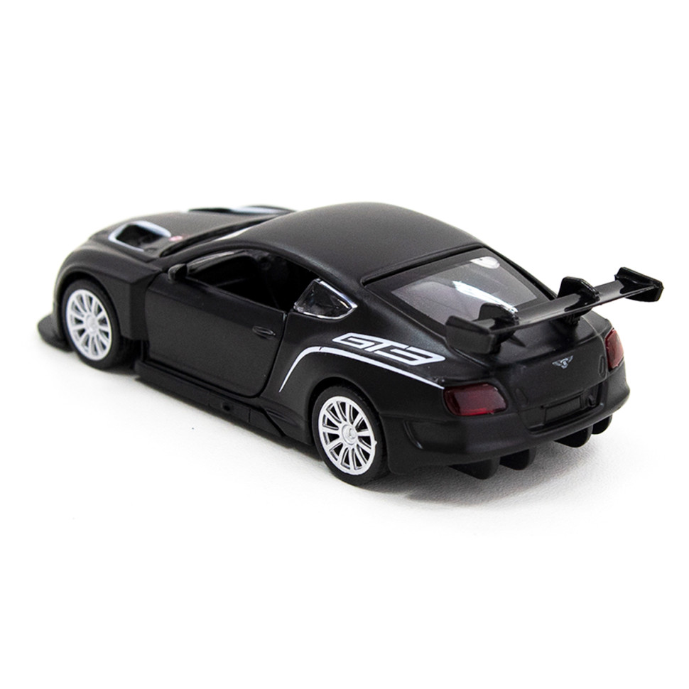 Детская автомодель BENTLEY CONTINENTAL GT3 TechnoDrive 250259 матовый черный — фото 3
