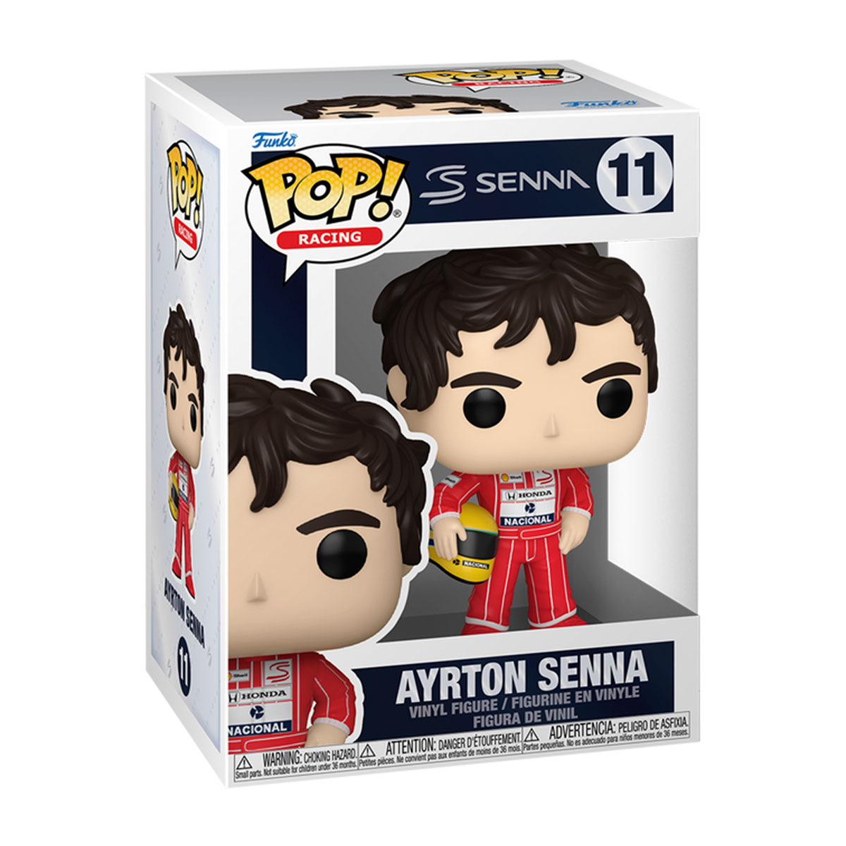 Ігрова фігурка Funko POP! серії "Формула-1" - Айртон Сенна (Mclaren)