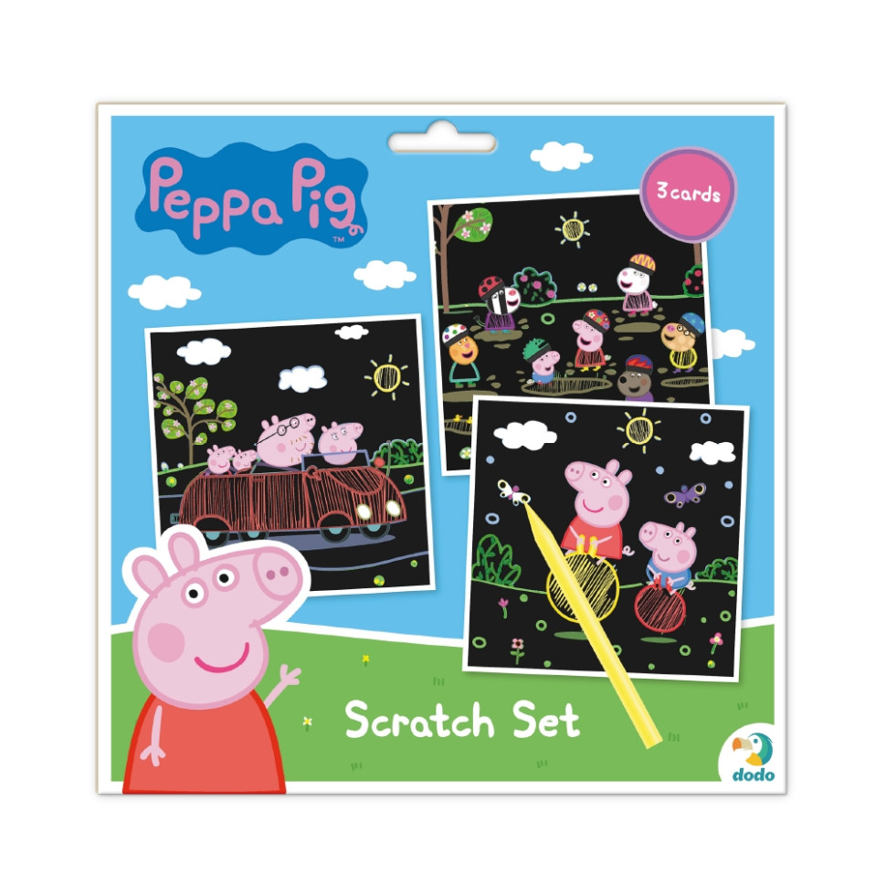 Набір гравюр Peppa Pig "Веселі розваги" Dodo 200185 — фото 3