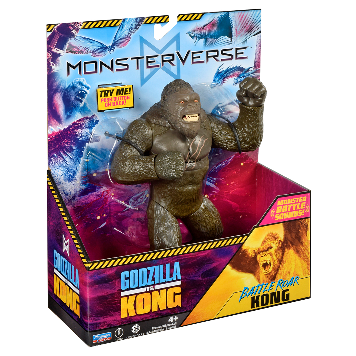 Фігурка Godzilla vs. Kong S2 – Конг Готовий До Бою (18 см, звук) — фото 6