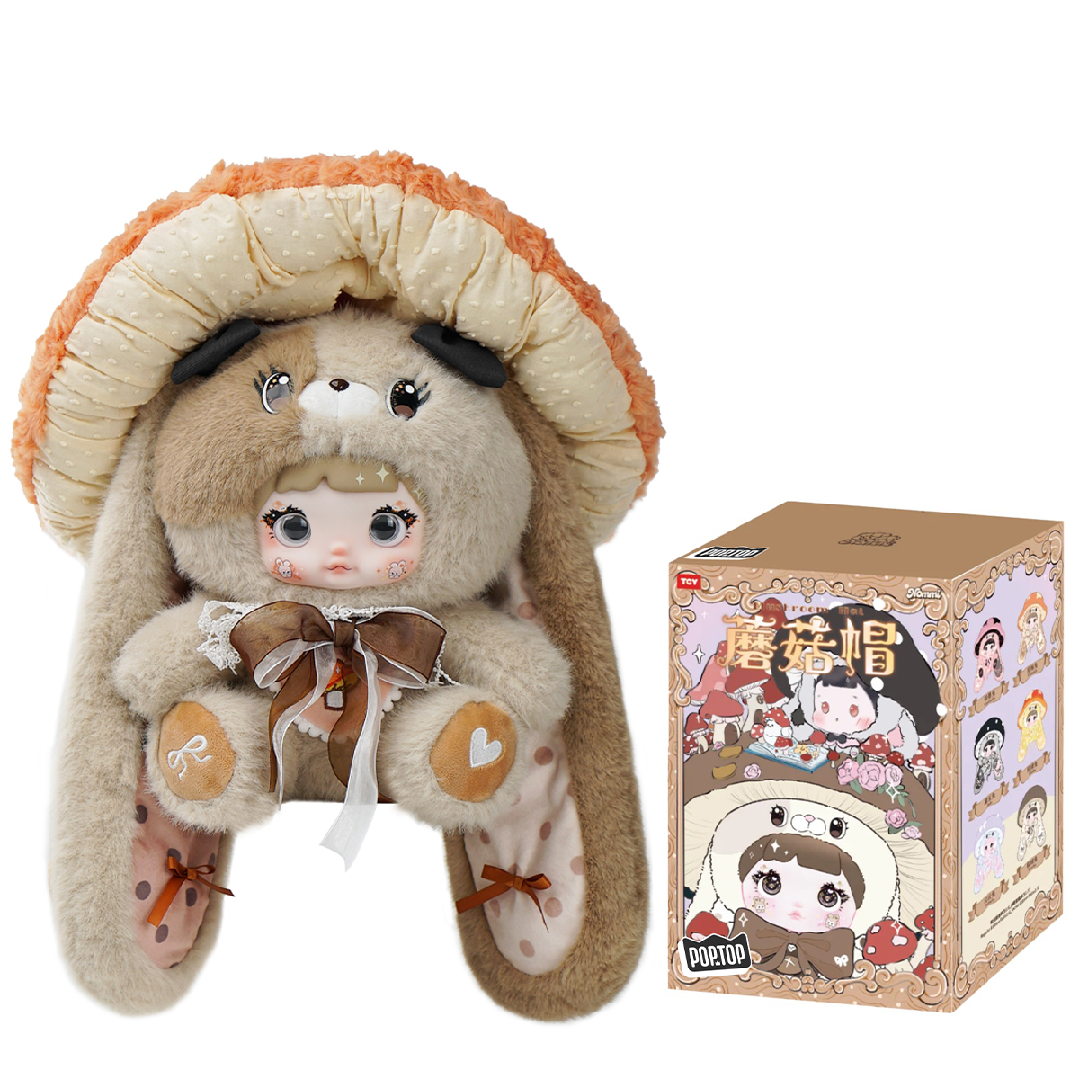 Коллекционная мягкая игрушка Pop Top Hi TOY серии "Nommi" - Грибочки 400% (в асс.)
