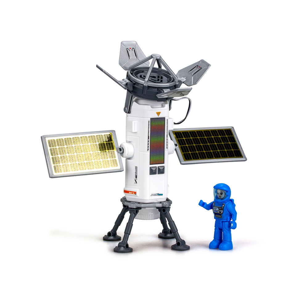 Ігровий набір Місія «Побудуй станцію зв'язку» Astropod Silverlit 80333 конструктор з фігуркою — фото 4
