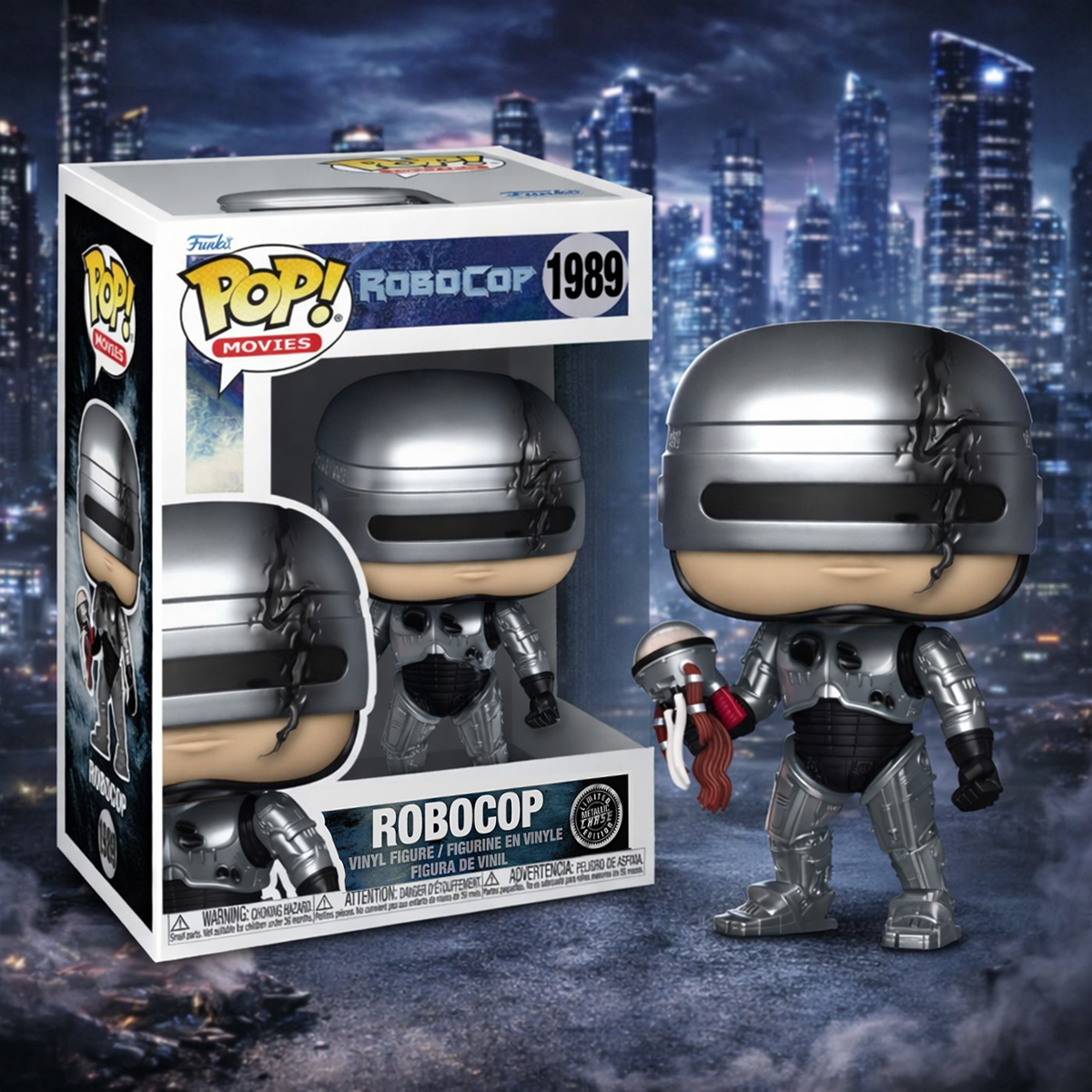 Ігрова фігурка Funko POP! серії "Робокоп" S2 - Робокоп (W/CH) — фото 4