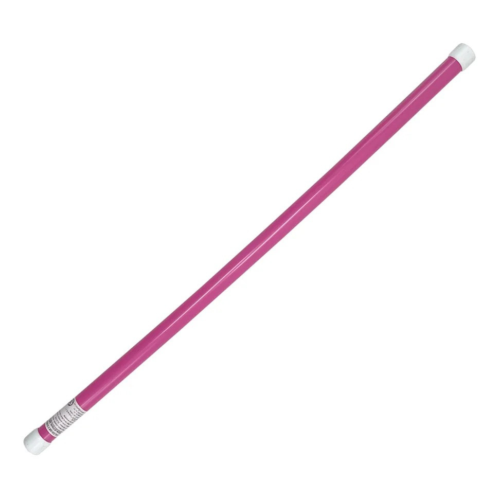 Палиця гімнастична тренувальна 24275(Pink) довжина 60 см, d 27 мм