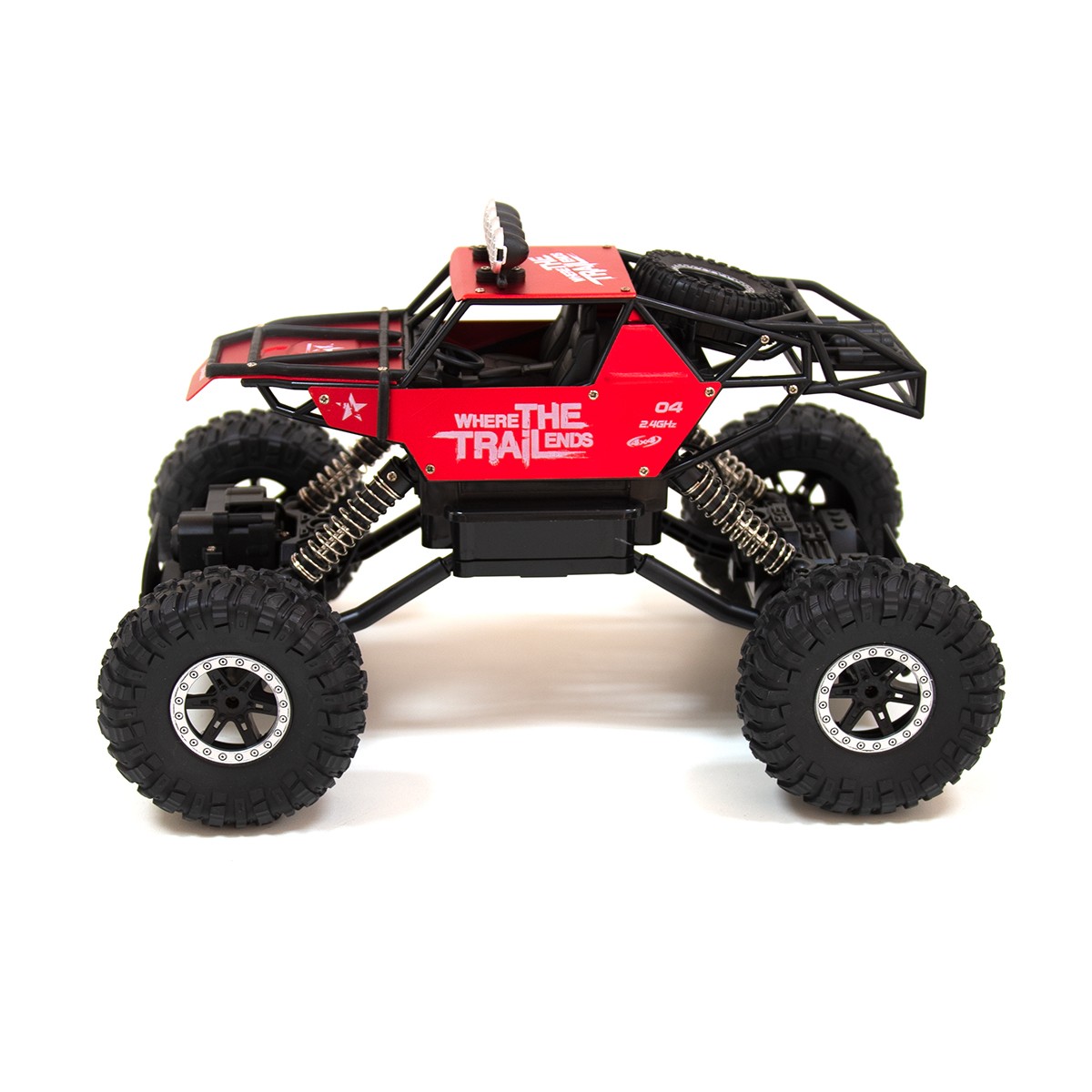 Автомобіль OFF-ROAD Crawler з р/к - Where THE Trail ENDS (червоний, акум. 7.2V, метал. корпус, 1:14) — фото 6