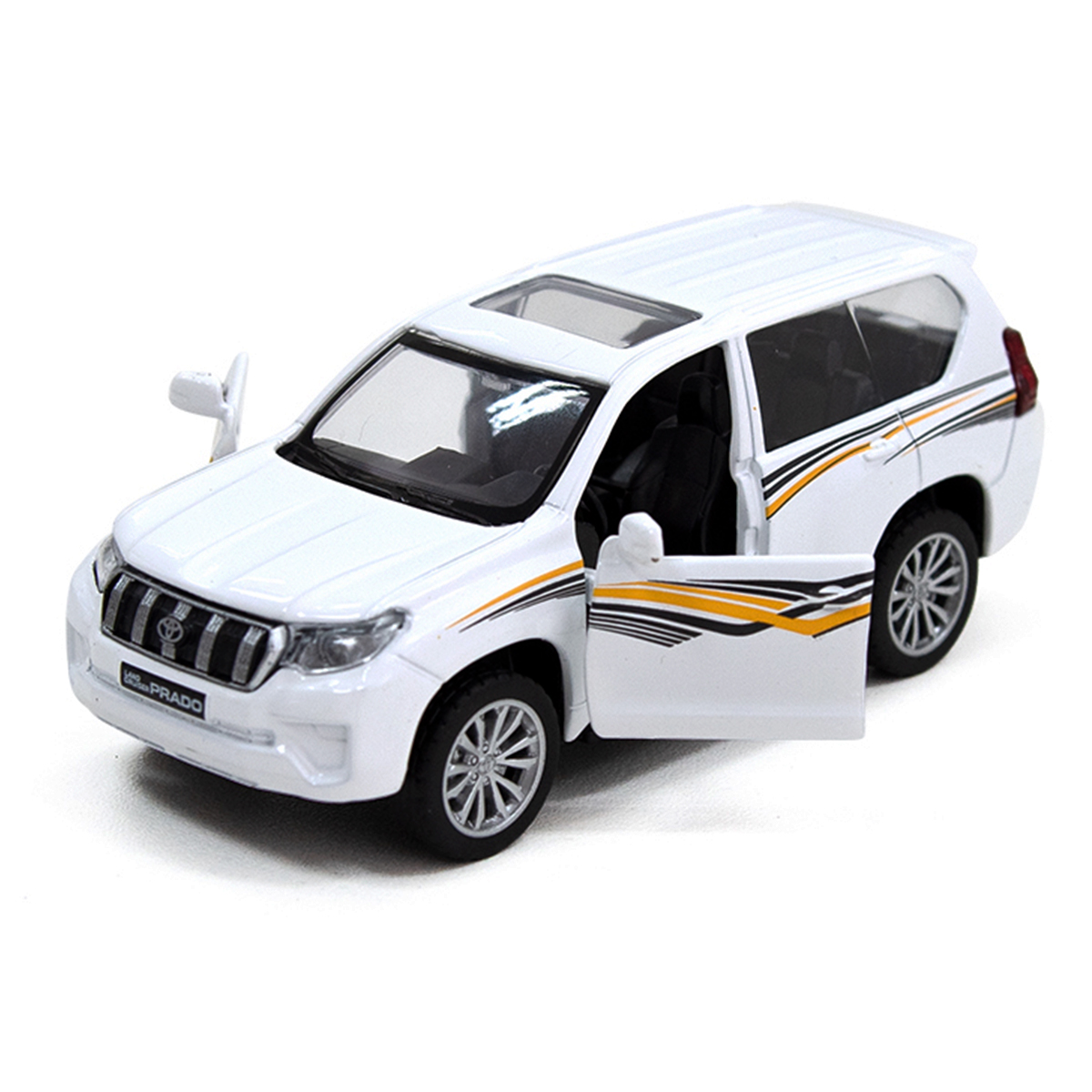 Автомодель - Toyota LAND Cruiser (білий) — фото 11