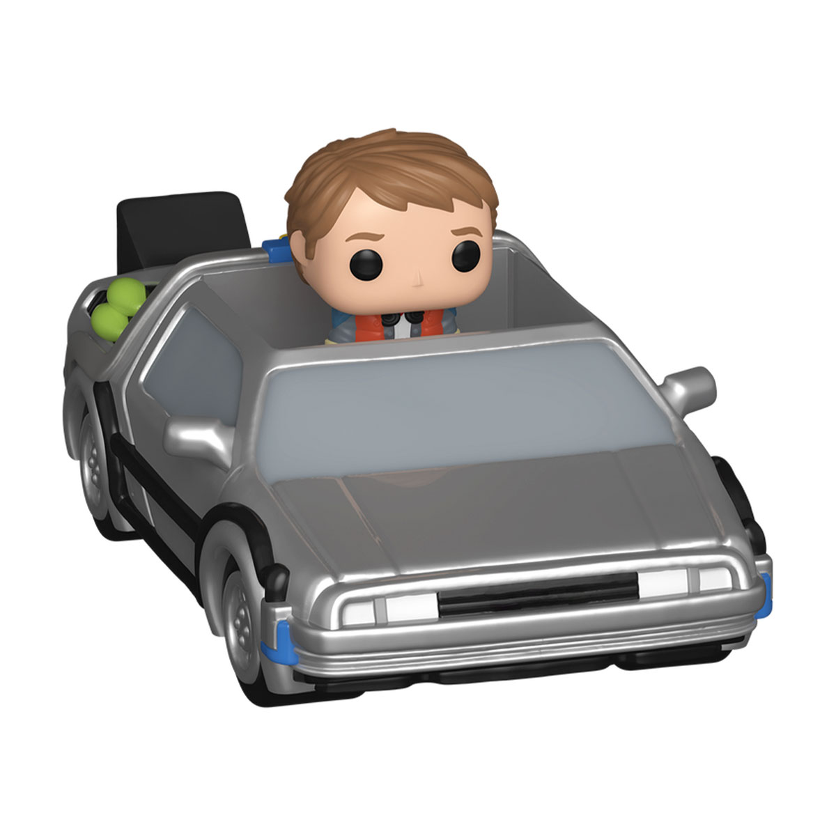Набір фігурок Bitty POP! Ride серії "Назад у майбутнє" - Марті Та Машина Часу — фото 2