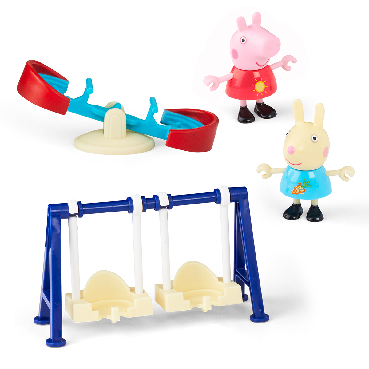 Ігровий набір Peppa Figurines серії "Моменти з Пеппою" – Пригоди На Гойдалках — фото 2