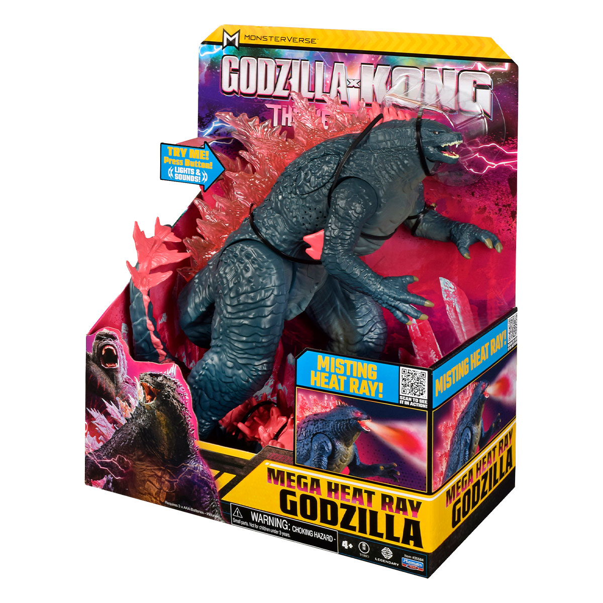 Фігурка Godzilla X Kong – Мегаґодзілла Делюкс з Променем (33 cm, світло, звук) — фото 7