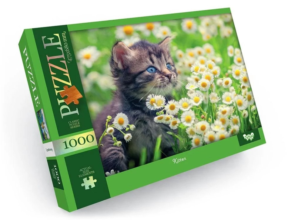 Пазл "Kitten" Danko Toys C1000-12-03, 1000 ел.