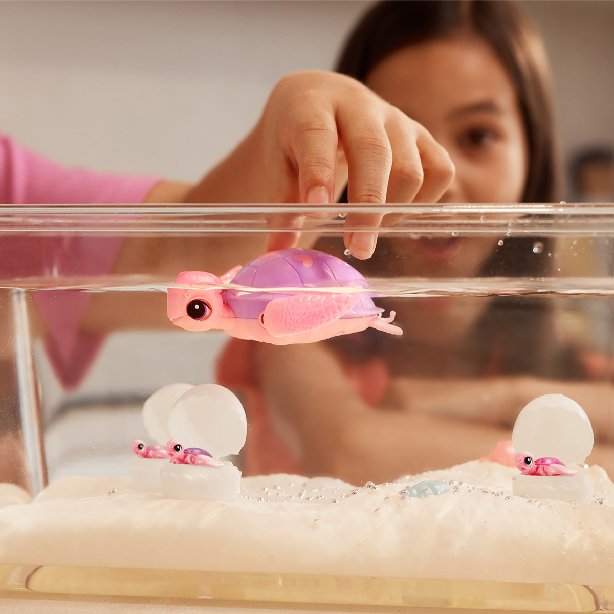 Інтерактивний ігровий набір Pets Alive серії "Mama & Baby Surprise" S1 – Мама Черепаха з Сюрпризом — фото 5