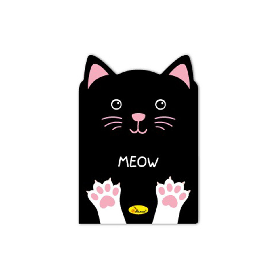 Дитячий блокнот з вушками "Meow" Апельсин АП-1803-02, 24 сторінки