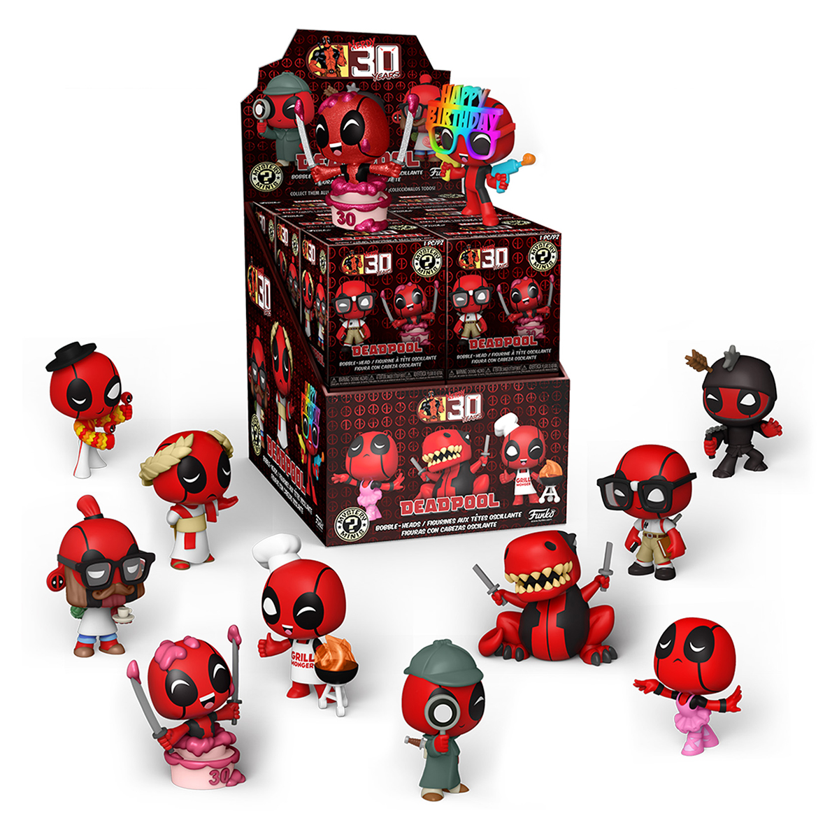 Игровая фигурка Funko Mystery Minis – Дэдпул (в ассорт., в диспл.) — фото 3