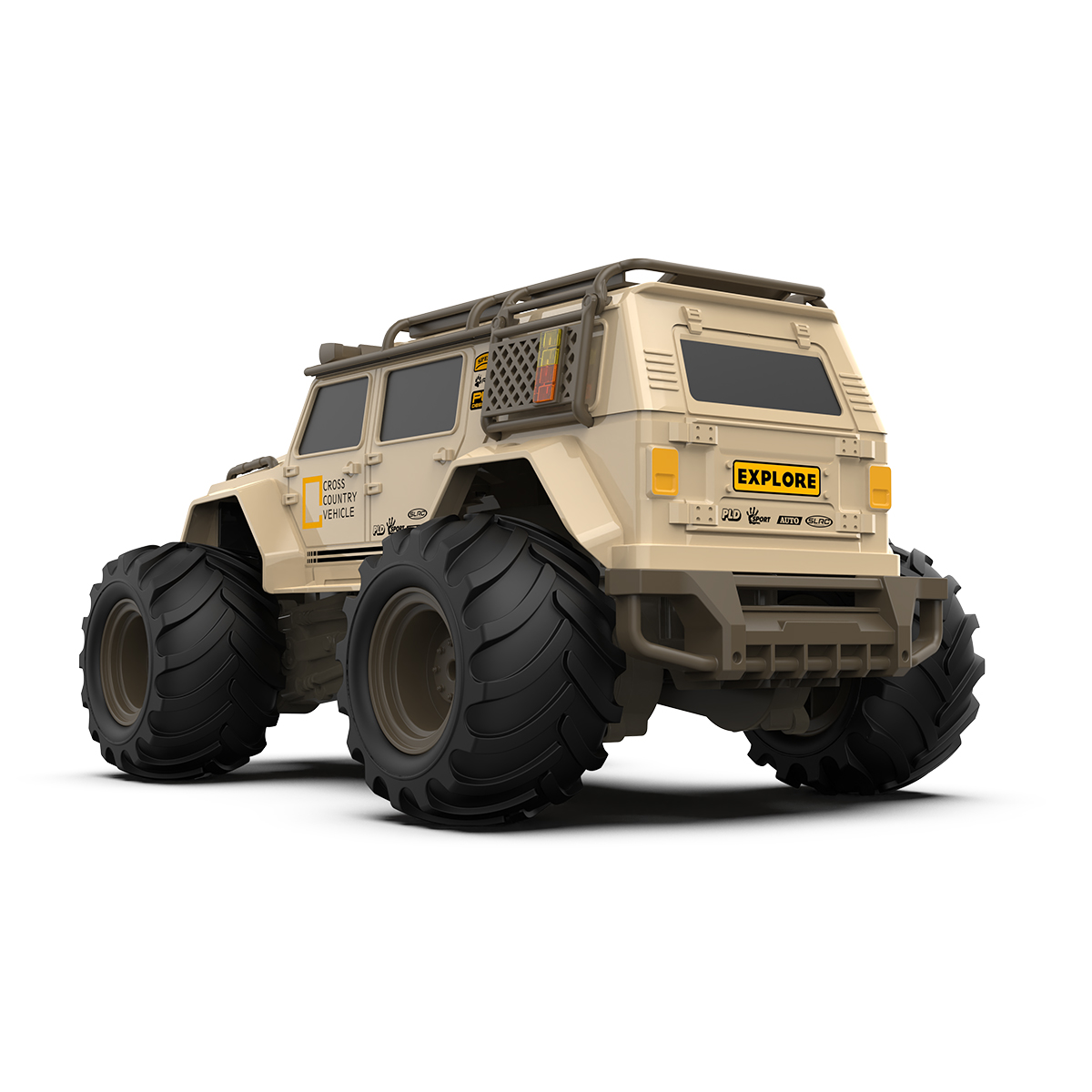 Автомобіль KS Drive на р/к – Amphibious 4WD (1:14, 2.4 ГГц, акум. 3,7 V, світло, звук) — фото 8