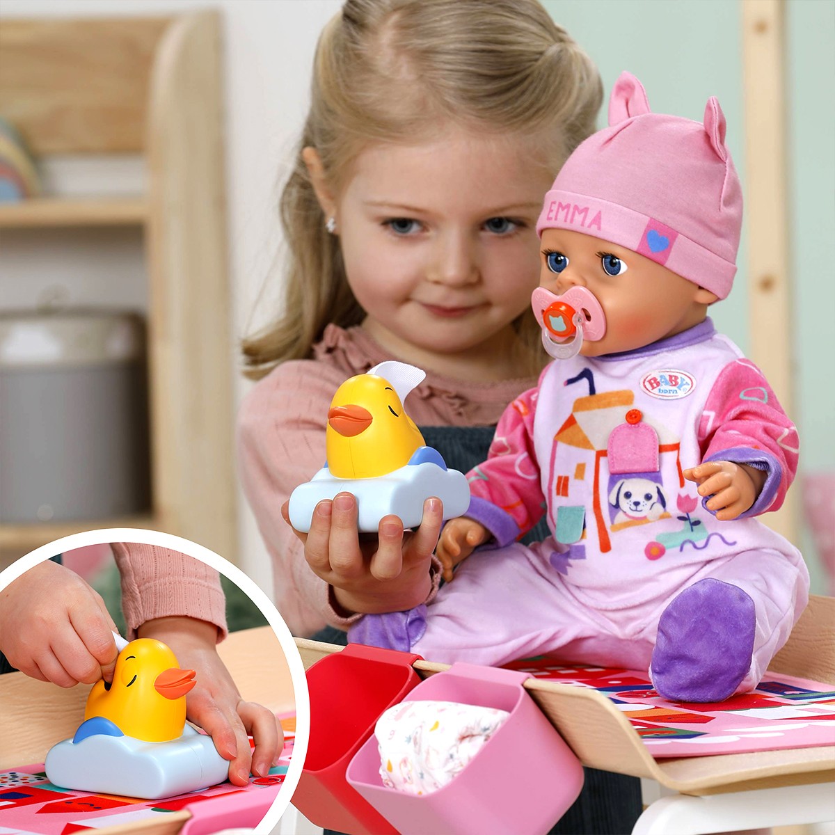 Пеленальний столик для ляльки BABY born – Комфортний Догляд — фото 5