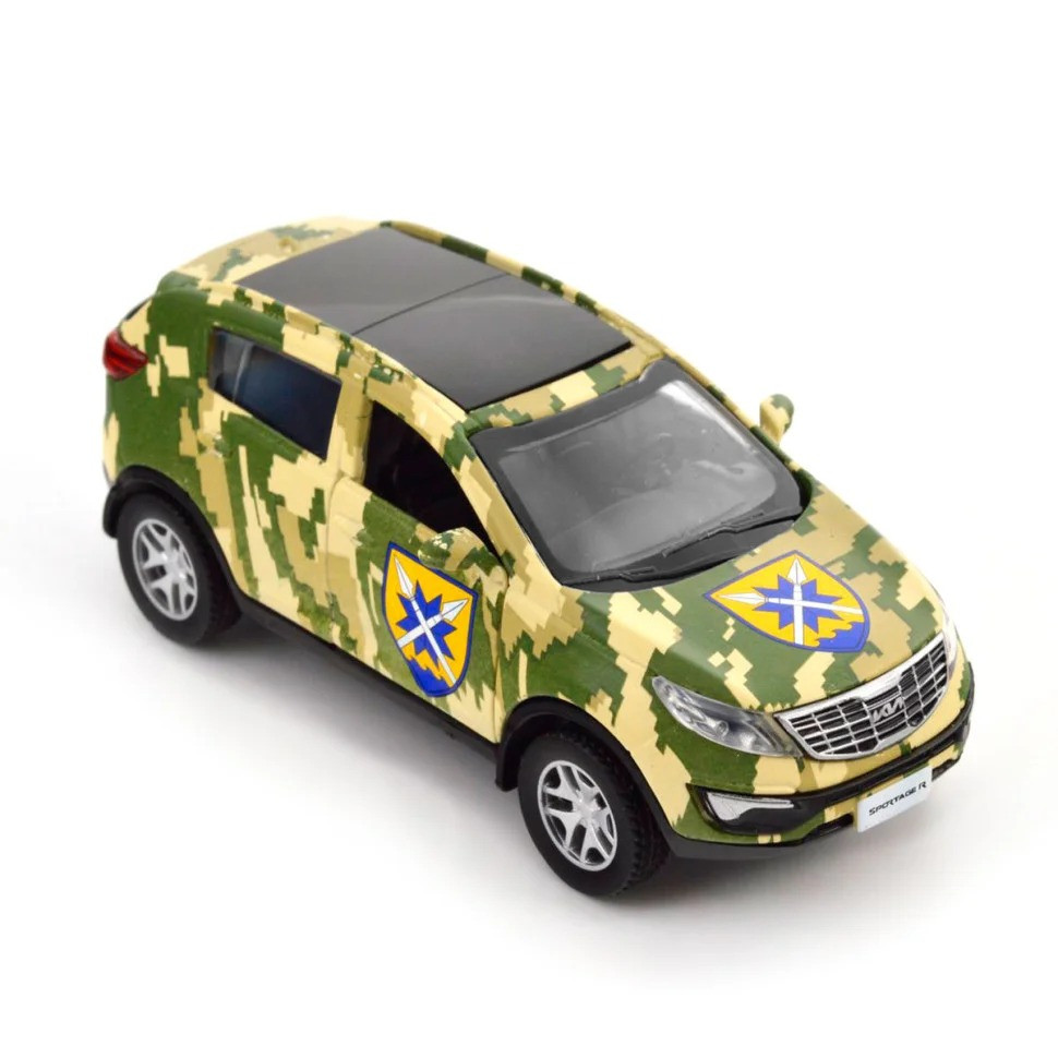 Автомодель серії «Шеврони Героїв» Kia Sportage R «56 ОМПБр» TechnoDrive 250362M — фото 2