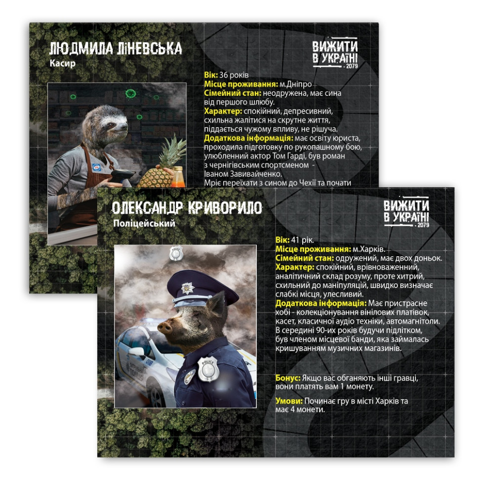 Настольная игра "Выжить в Украине 2079" PLR-0013 — фото 17