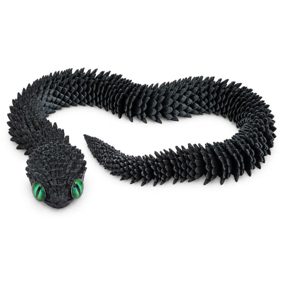 Дитяча іграшка-антистрес Змія SN2-5, 3D-друк, 45 см
