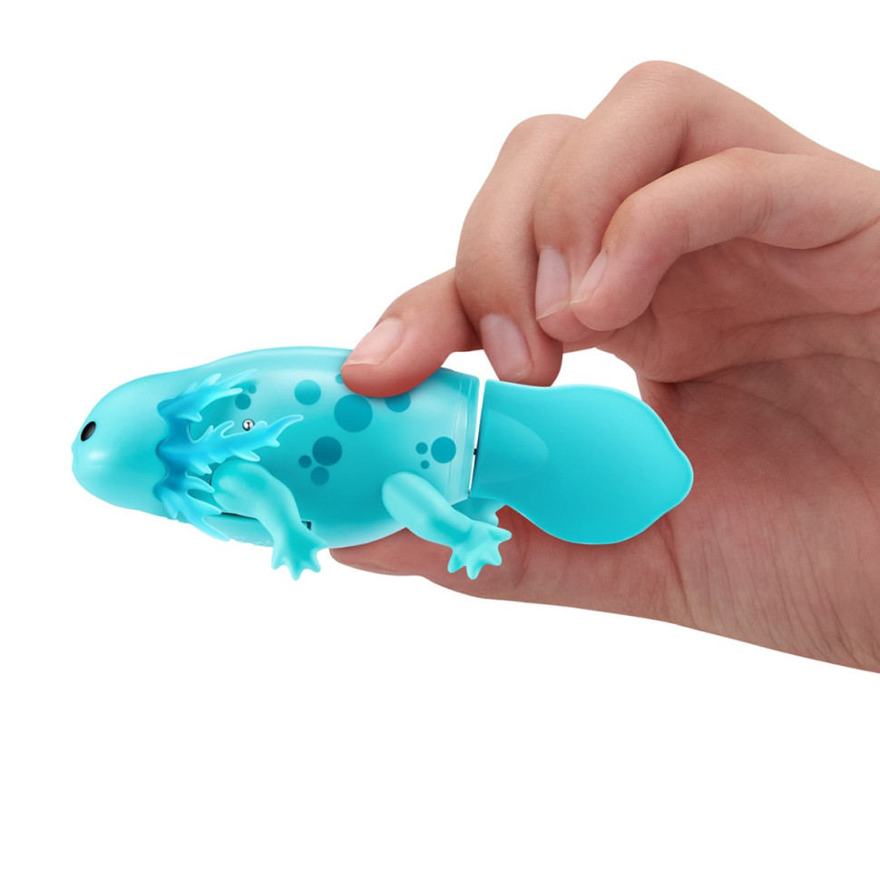 Інтерактивна іграшка Аксолотль Pets & Robo Alive 9556B, бірюзовий — фото 5