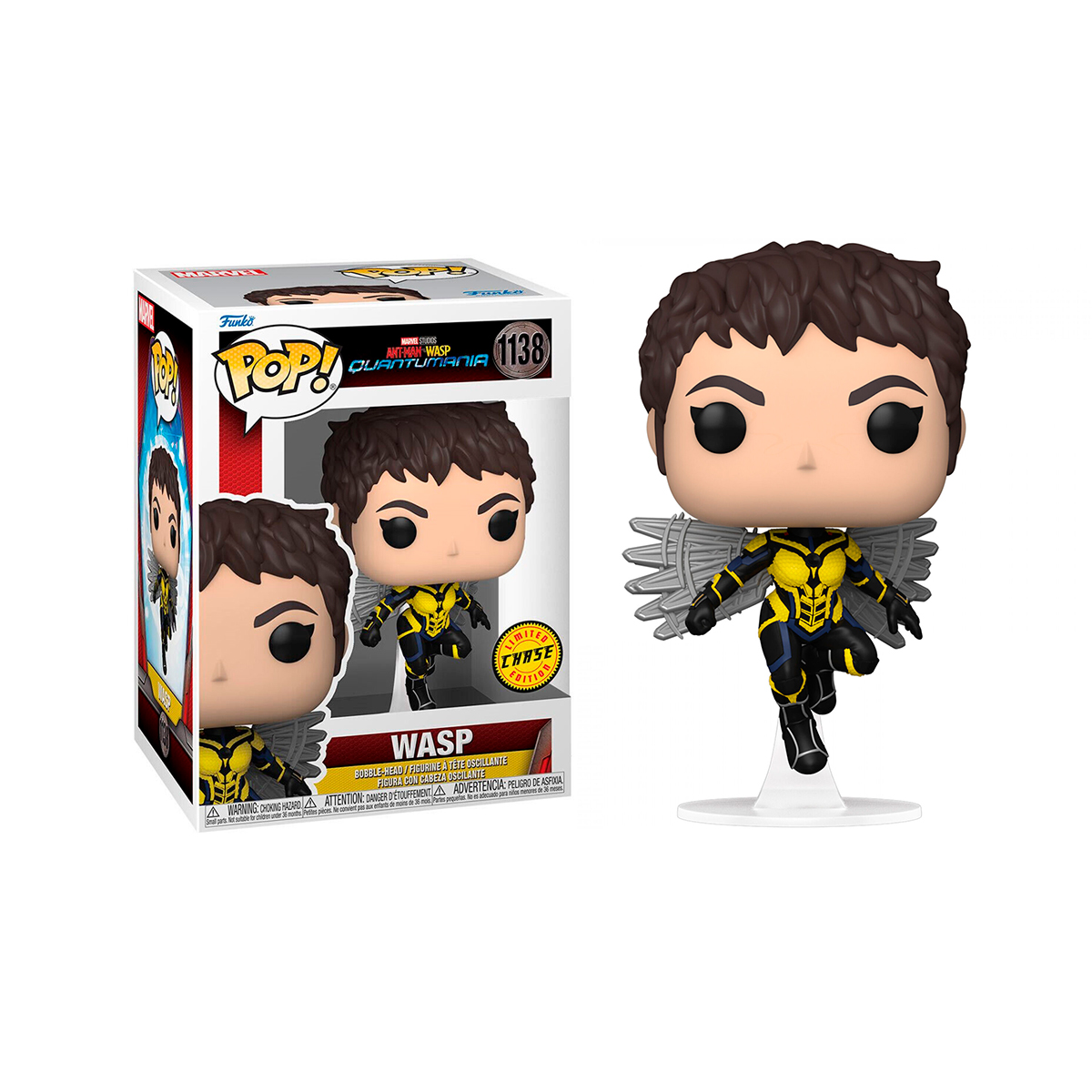 Ігрова фігурка Funko POP! серії "Людина-мураха та Оса: Квантоманія" - Оса (w/chase) — фото 3