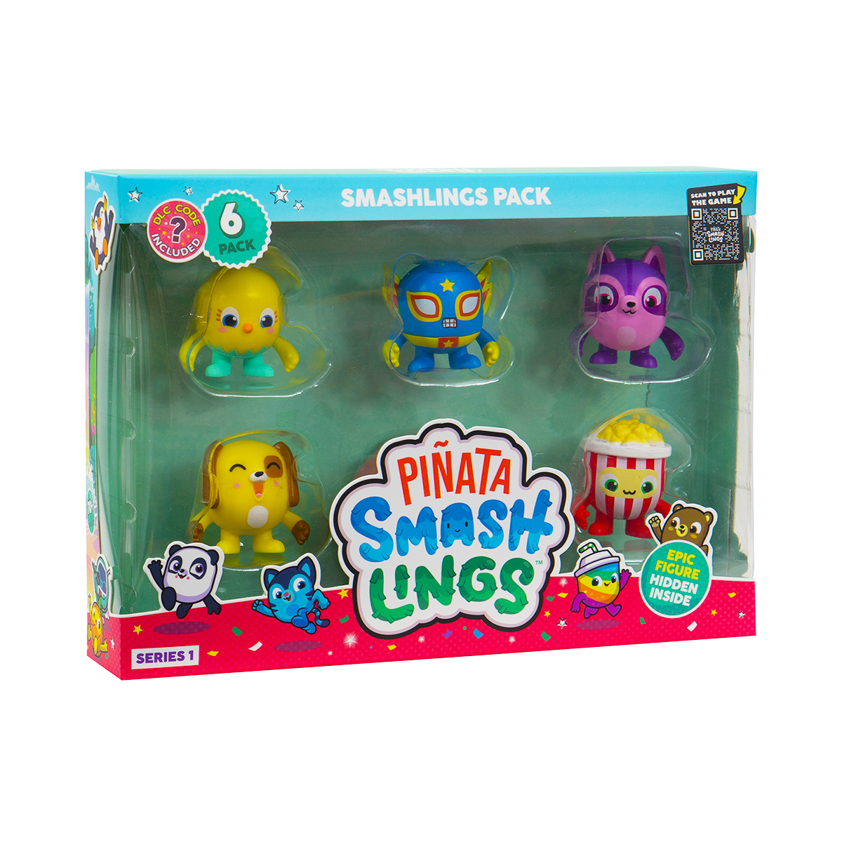 Набір фігурок Pinata Smashlings – Кумедні Герої (6 фігурок, в асорт.)