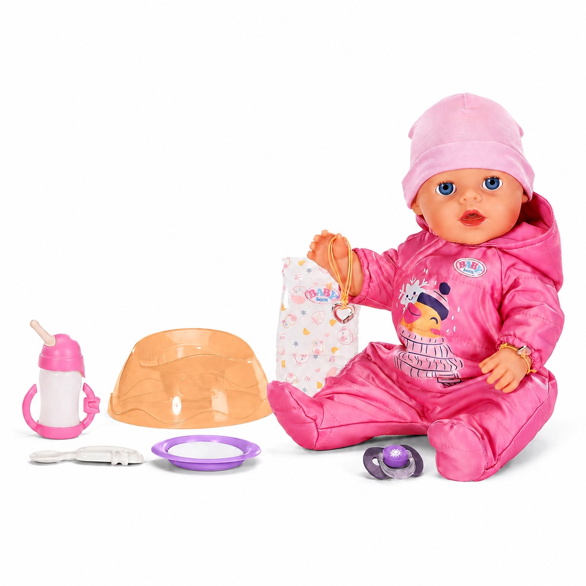Лялька BABY born серії "Click & Play" – Зимовий Стиль Емми (43 см, з аксес.) — фото 3
