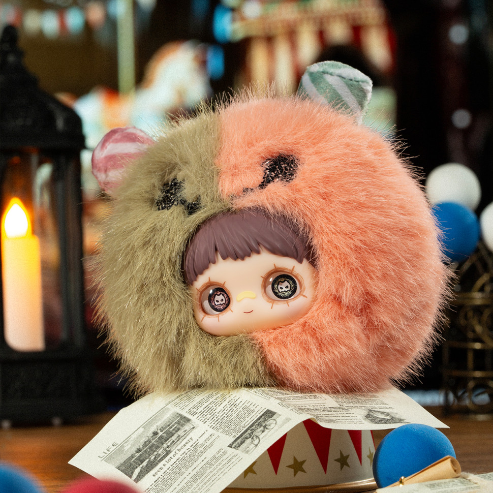 Колекційна м'яка іграшка з кільцем Шалений цирк Pop Top HC029 Hi TOY "серії MayMei" — фото 13