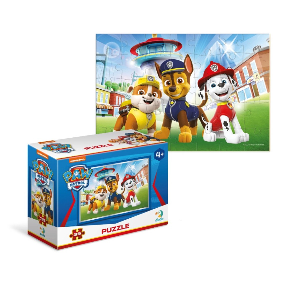 Дитячі Пазли-міні Paw Patrol "Сміливі друзі" DoDo 200149 35 елементів — фото 2