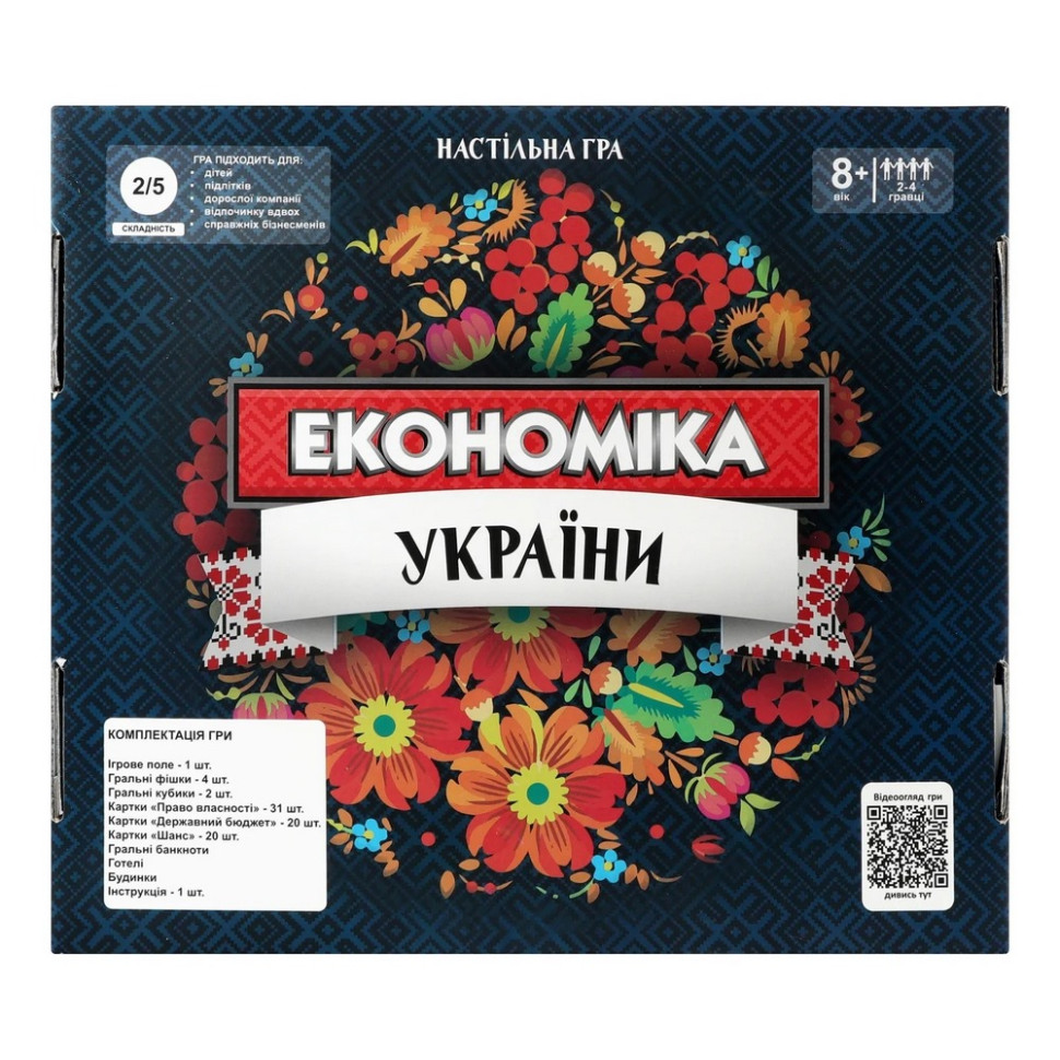 Настільна гра Монополія "Економіка України" 31029, 2-4 гравці — фото 3