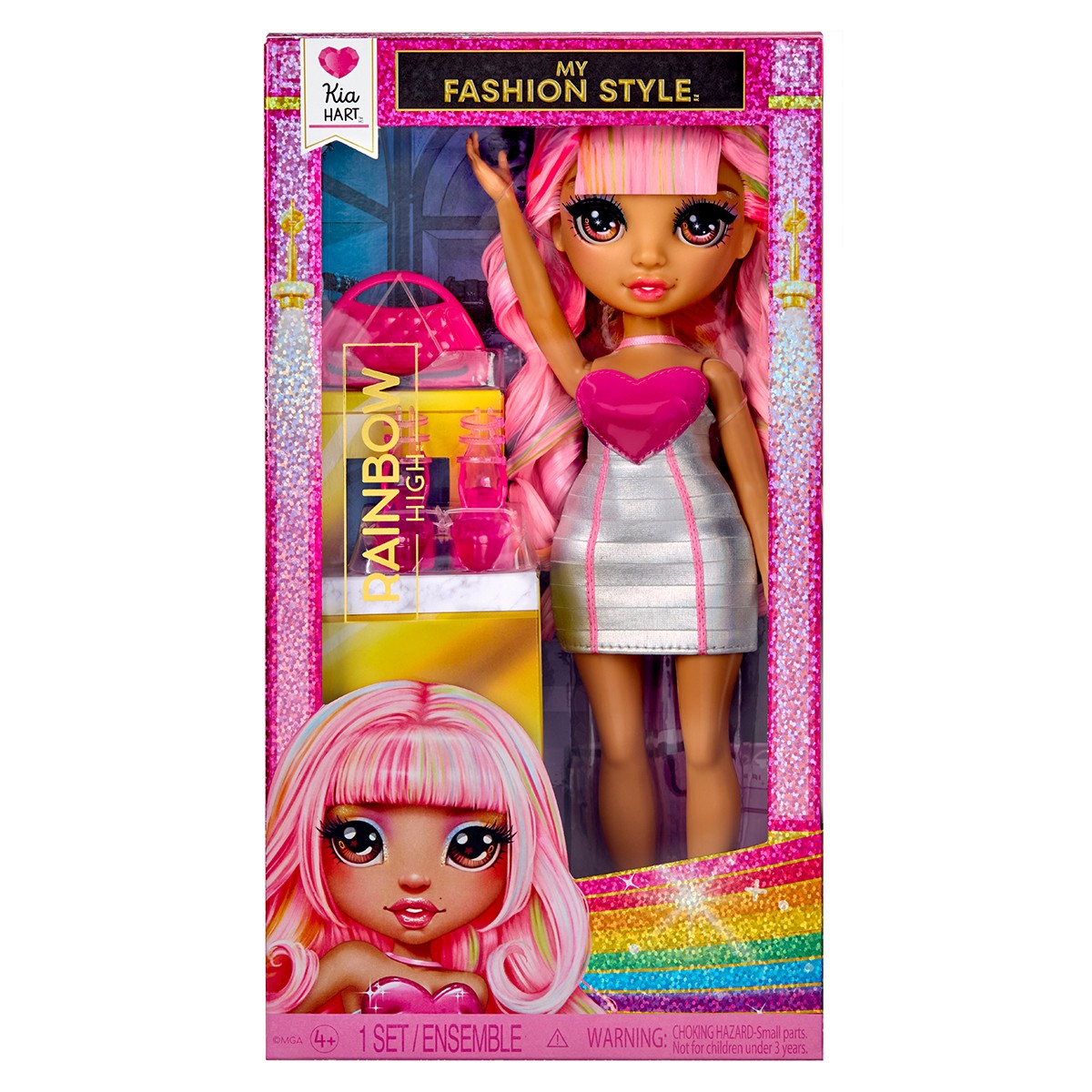 Лялька Rainbow High серії “My Fashion Style” — Кіа (з аксес.) — фото 6