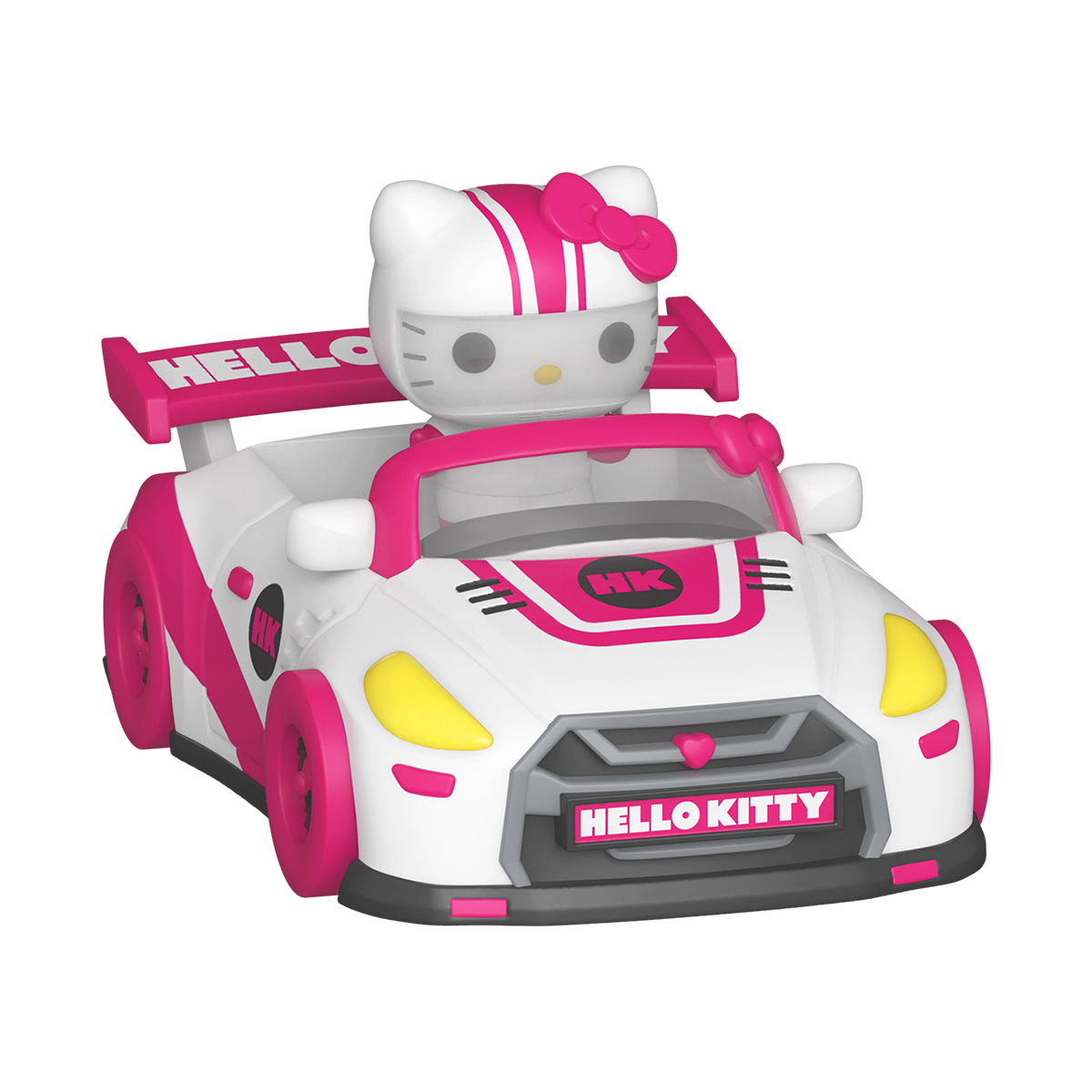 Набор фигурок Bitty POP! Rides серии "Sanrio" - Хеллоу Китти и Гоночный Автомобиль — фото 2