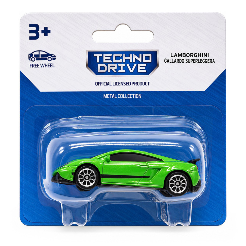 Дитяча мінімодель Lamborghini Gallardo Superleggera 250438US2-16 серії Street Racers S3