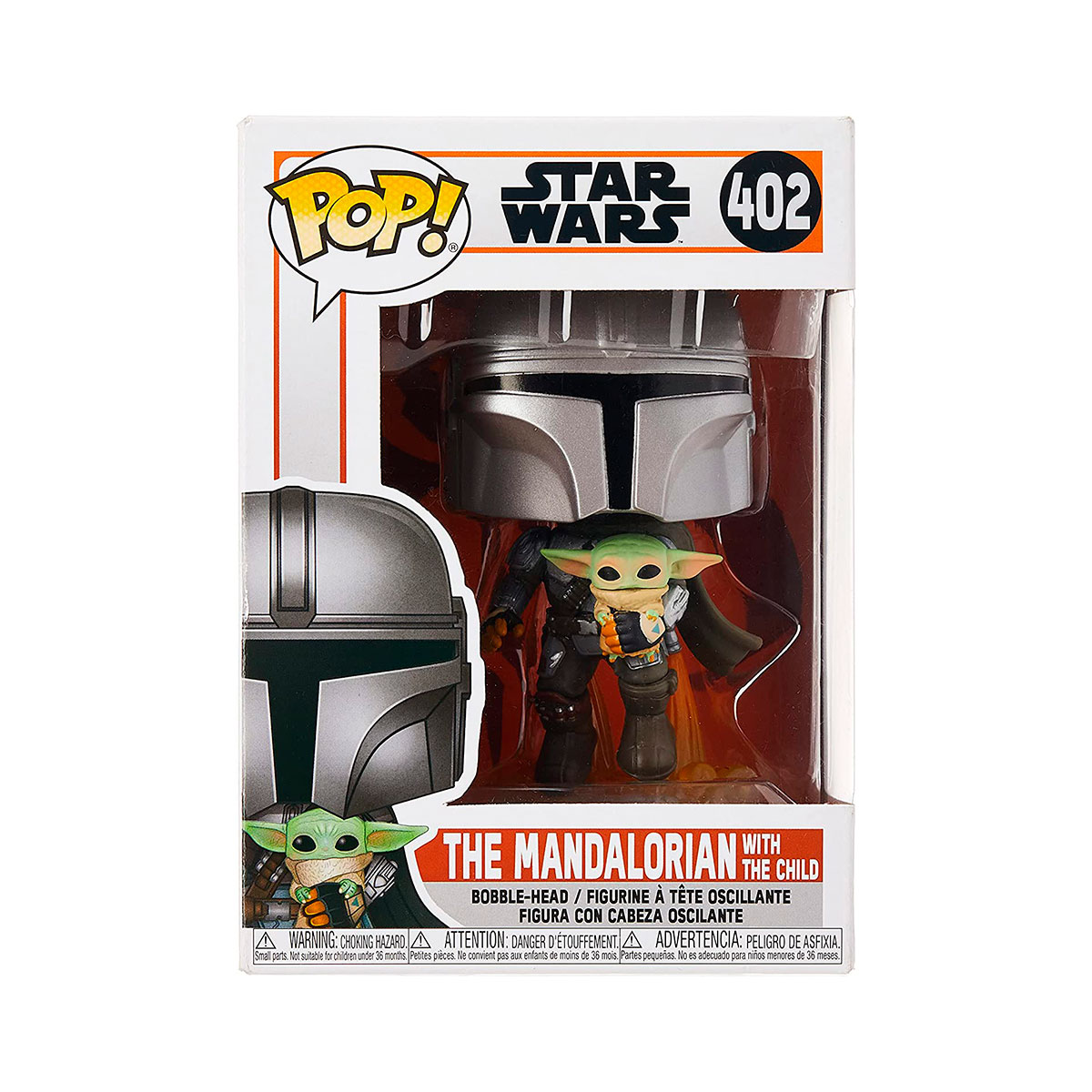 Ігрова фігурка Funko POP! серії "Мандалорець" - Мандалорець, Що Летить з Малюком — фото 5