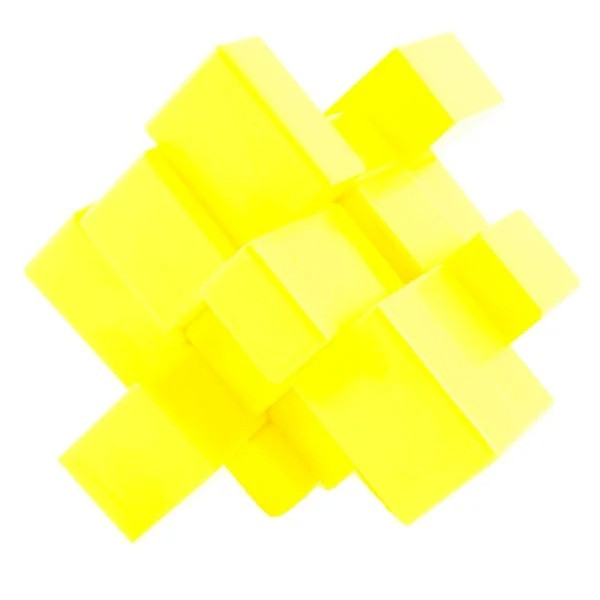 Дзеркальний кубик "Mirror Yellow-Зеркальний кубик" SC357 жовтий — фото 3