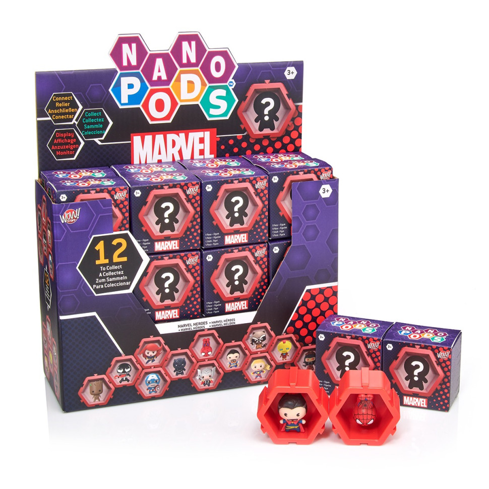 Коллекционная фигурка NANO PODS Марвел WOW! PODS MVL-1019-01 игрушка-сюрприз — фото 5