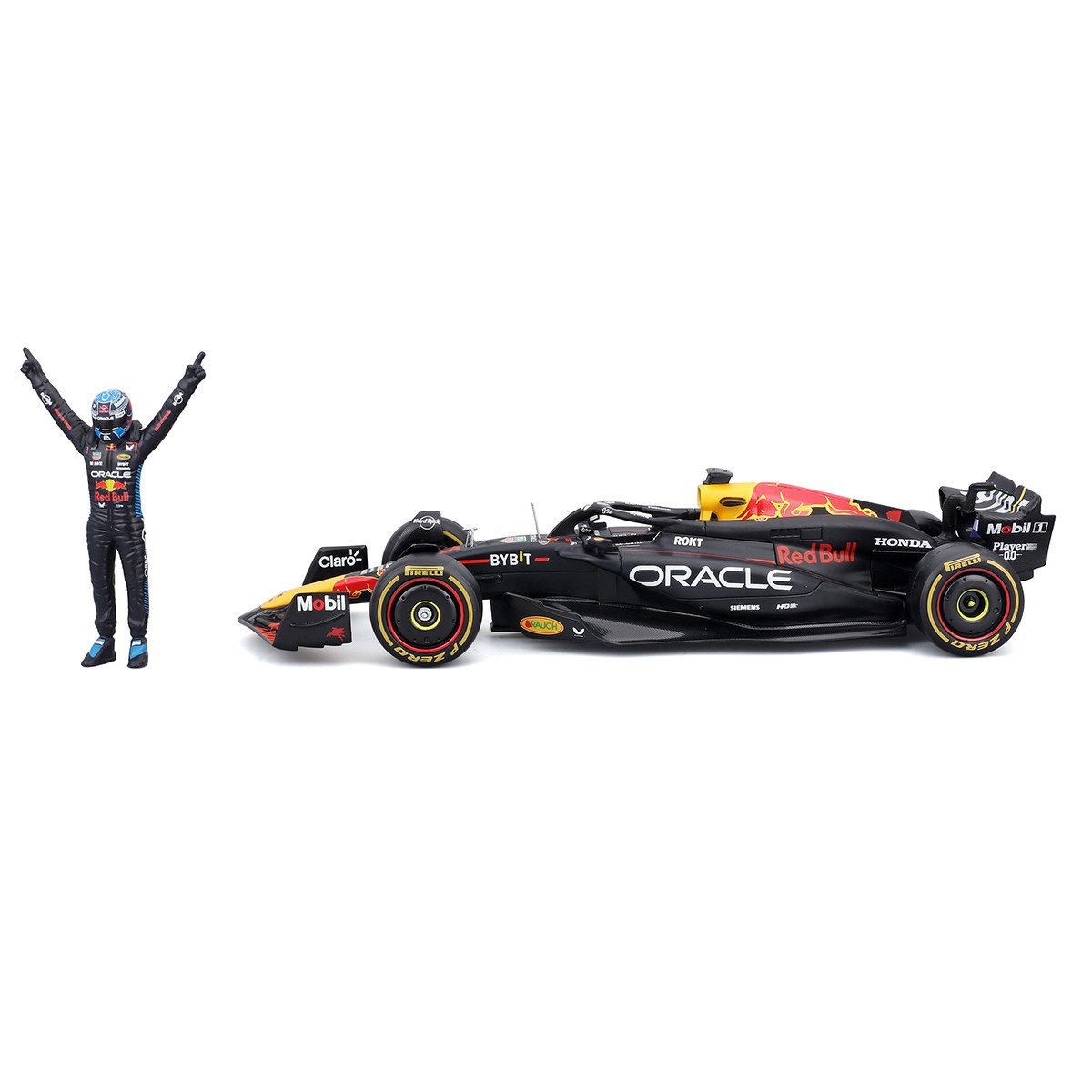 Автомодель з фігуркою – Oracle RED BULL Racing RB20 (2024) (1:24) — фото 3