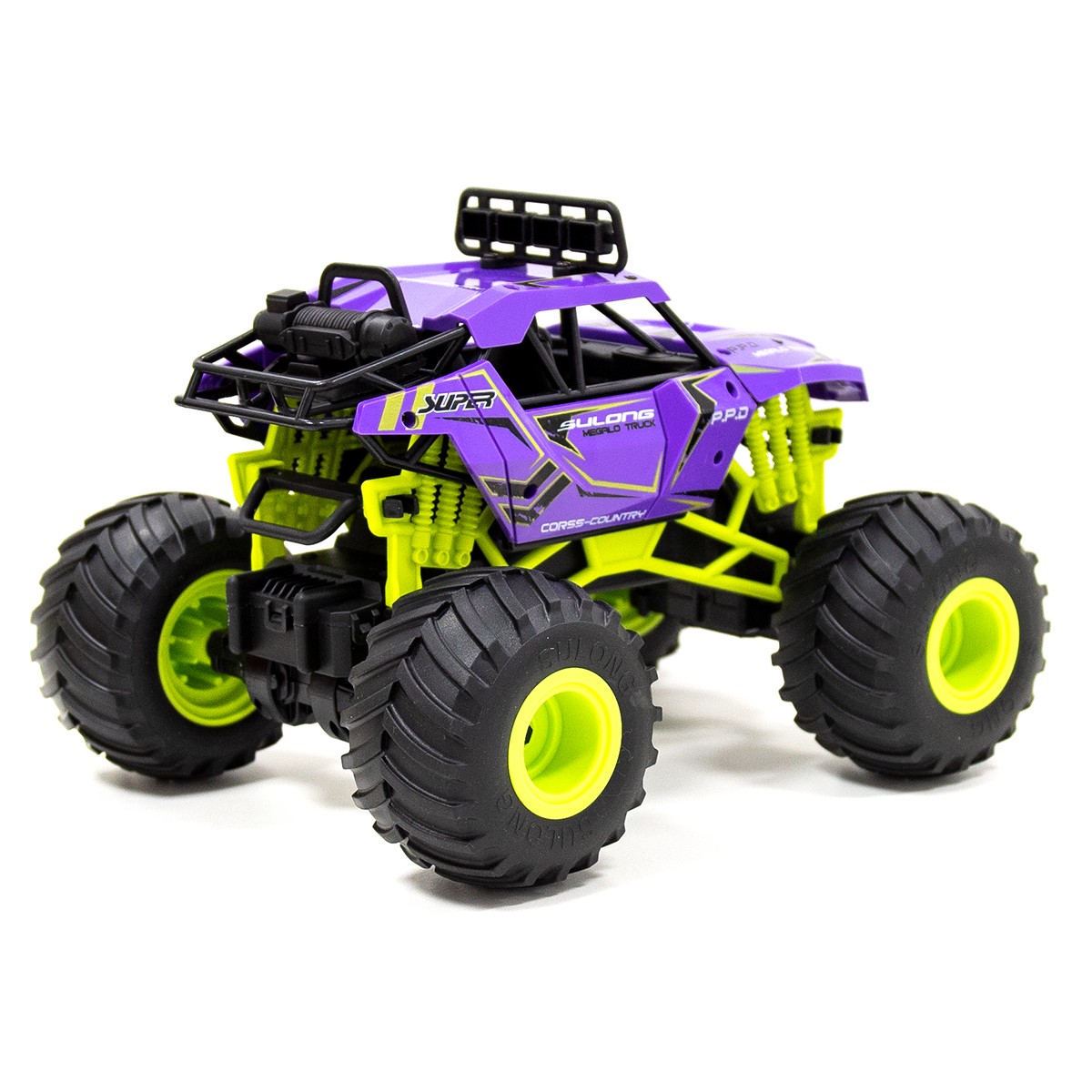 Автомобіль Bigfoot OFF-ROAD з р/к – Violet (1:16, 27 МГц (MHz)) — фото 8