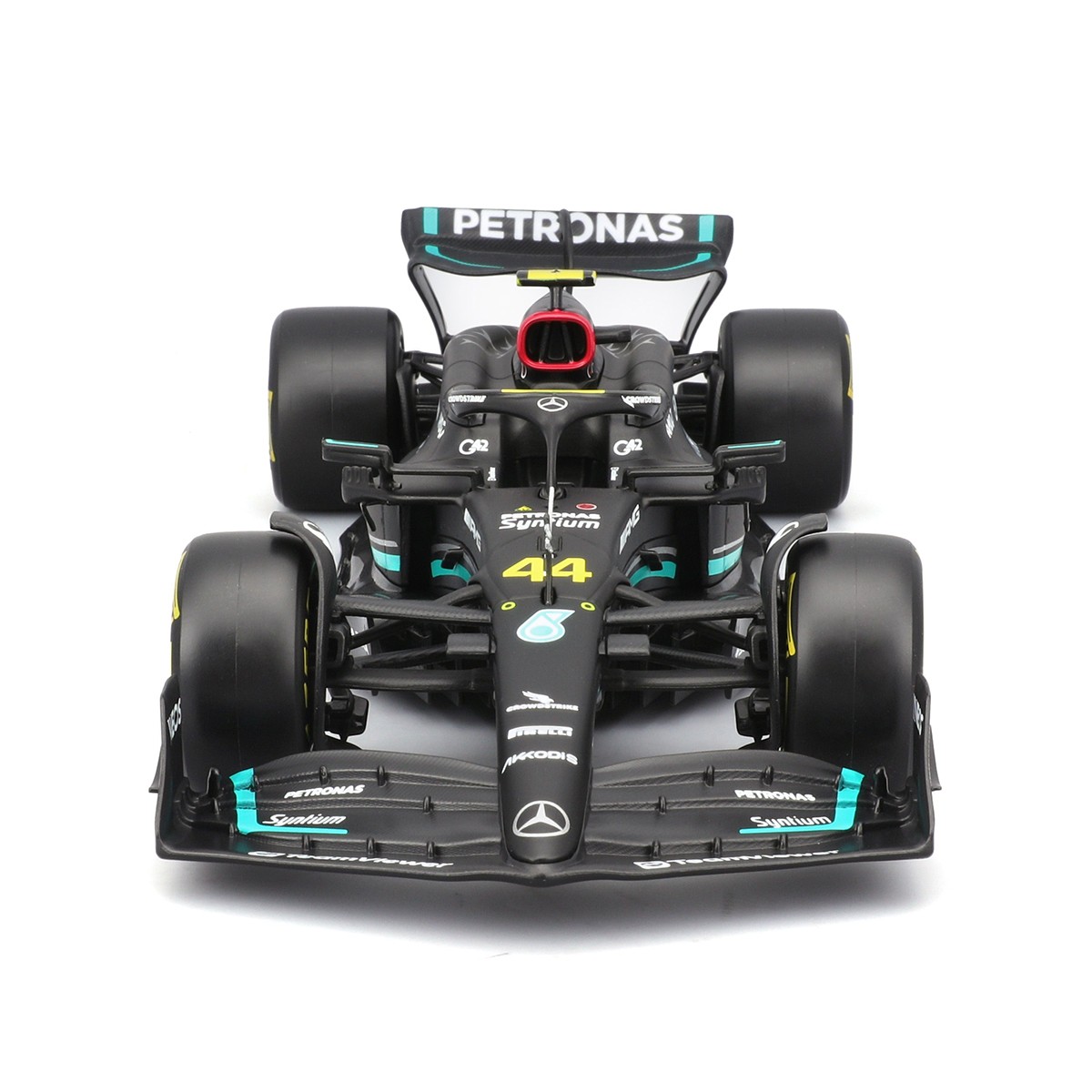 Автомодель з фігуркою – Mercedes-AMG Petronas F1 W15 (2024) (1:24) — фото 5