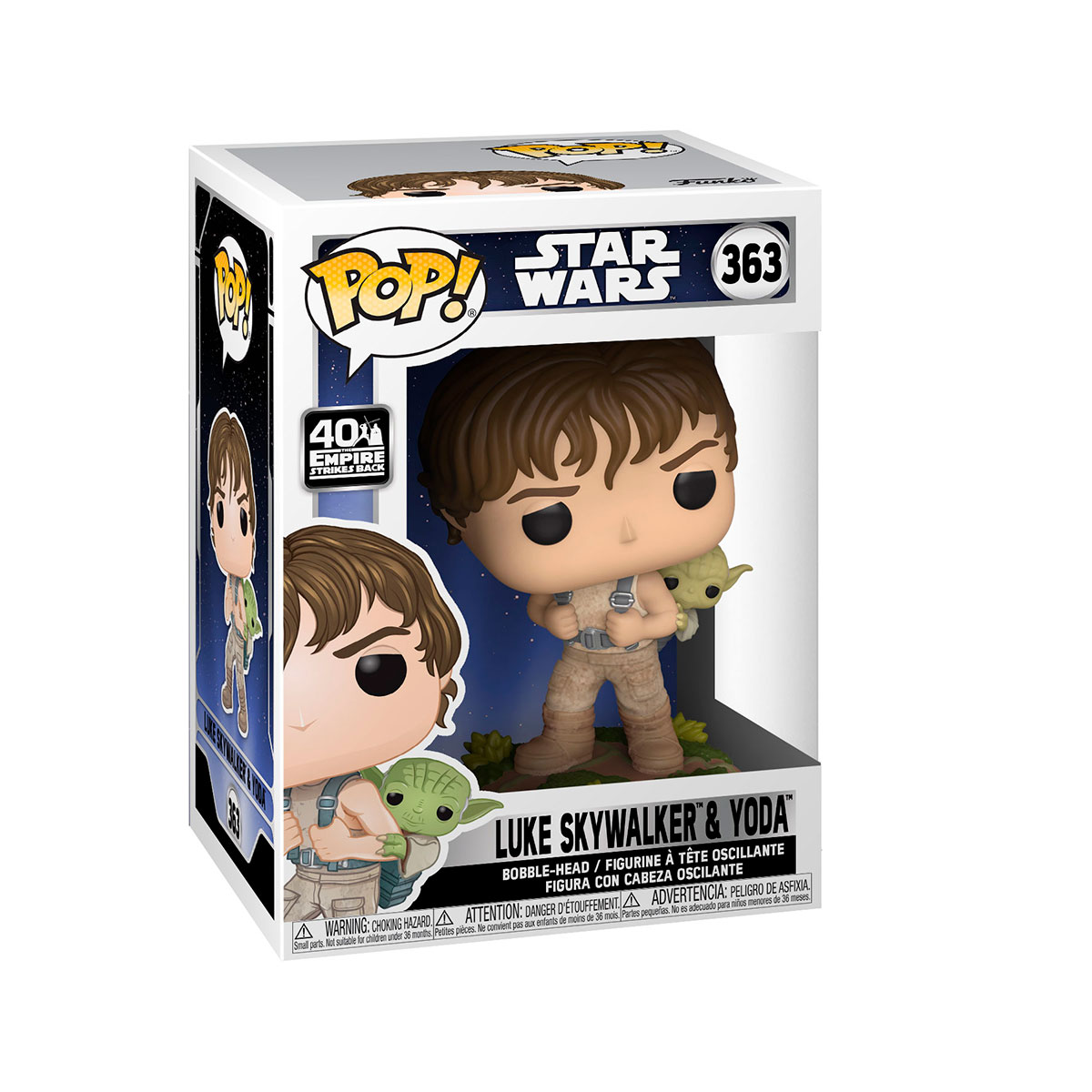 Игровая фигурка Funko POP! серии "Звёздные войны. Эпизод 5" - Люк с Йодой — фото 5