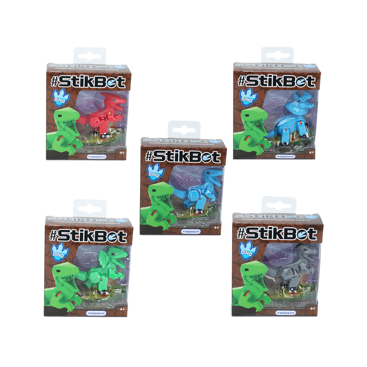 Фигурка для анимационного творчества Stikbot DINO (в ассорт.)