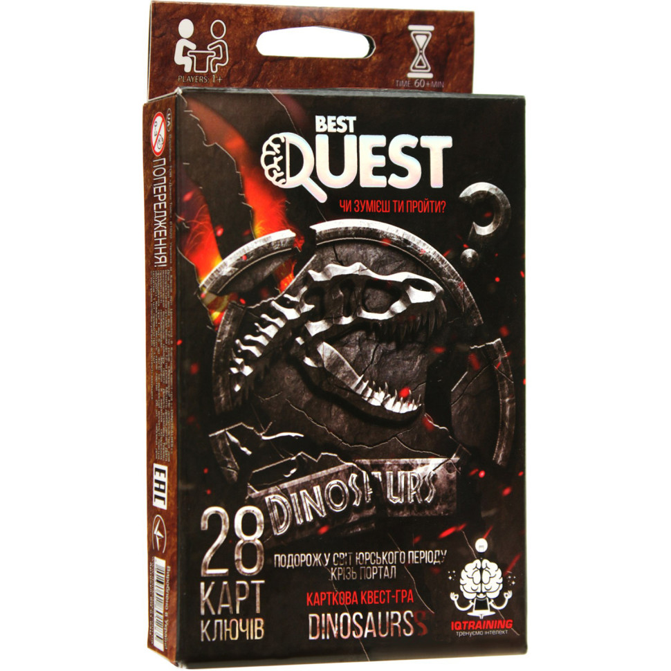 Карткова квест-гра "BEST QUEST" (укр.) BQ-01-01-04U BQ-01-04U