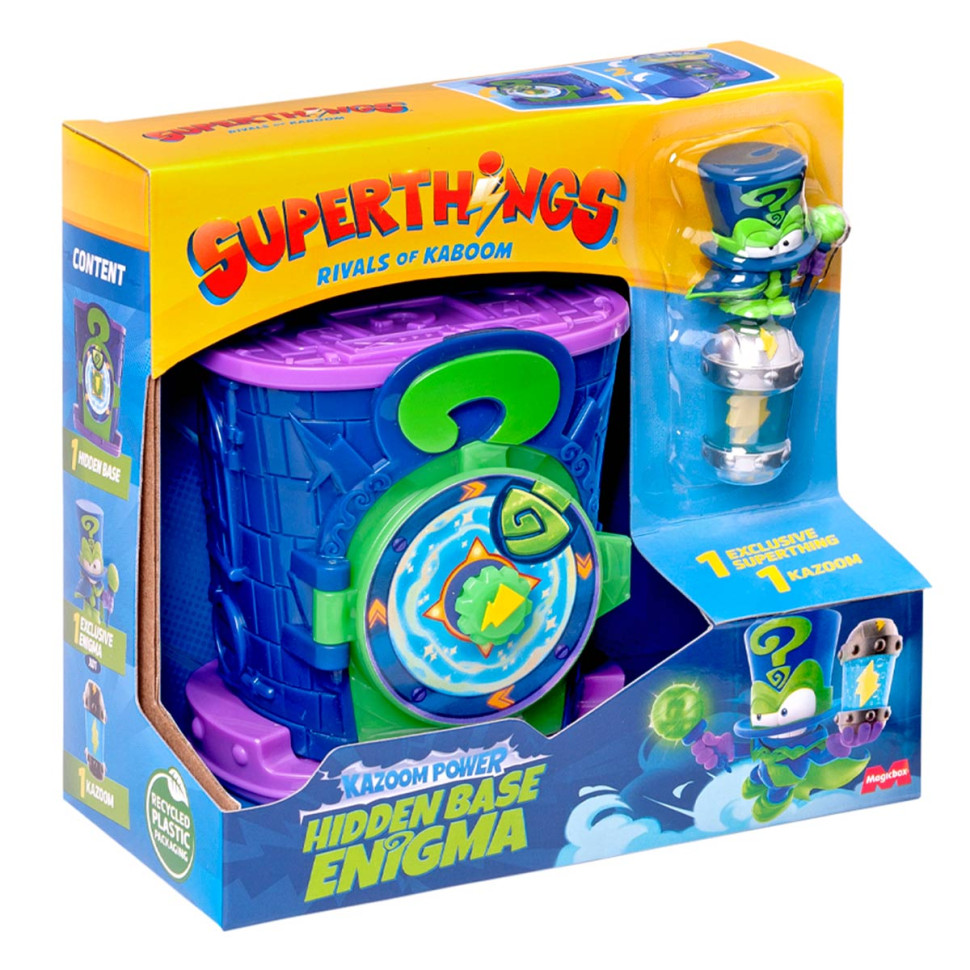 Детский игровой набор "Скрытая База Энигма" SuperThings PSTSP112IN230 серии "Kazoom Power" — фото 6