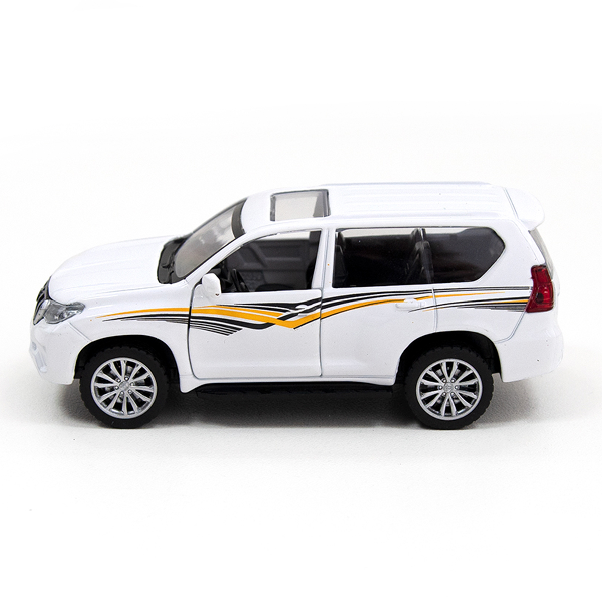 Автомодель - Toyota LAND Cruiser (білий) — фото 5