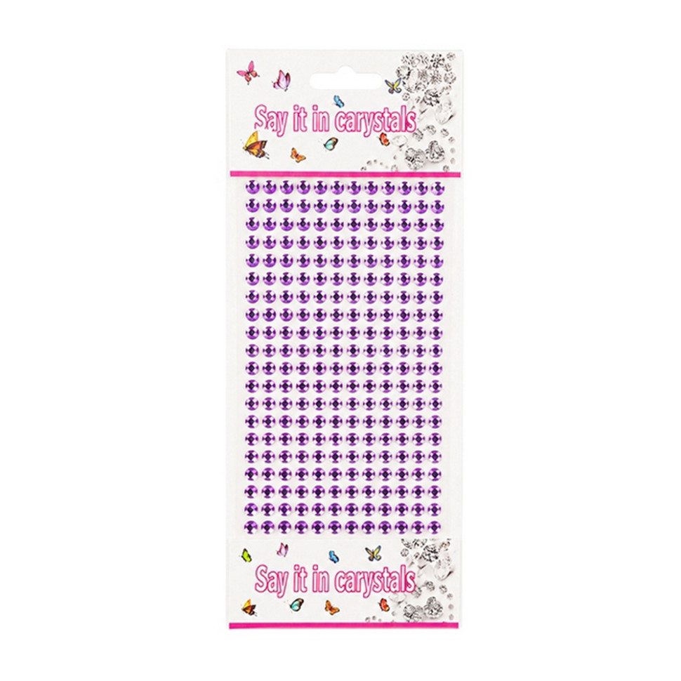 Декоративні наклейки XY-003(Violet) для авто, ноутбуків, телефонів