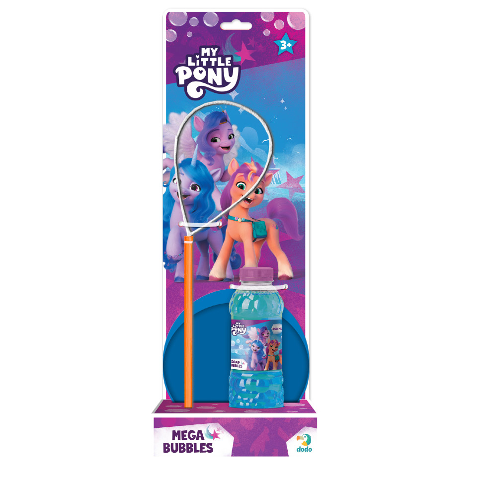 Мыльные пузыри "Mega Bubbles с тарелкой My Little Pony" 200635 объем 450 мл — фото 3